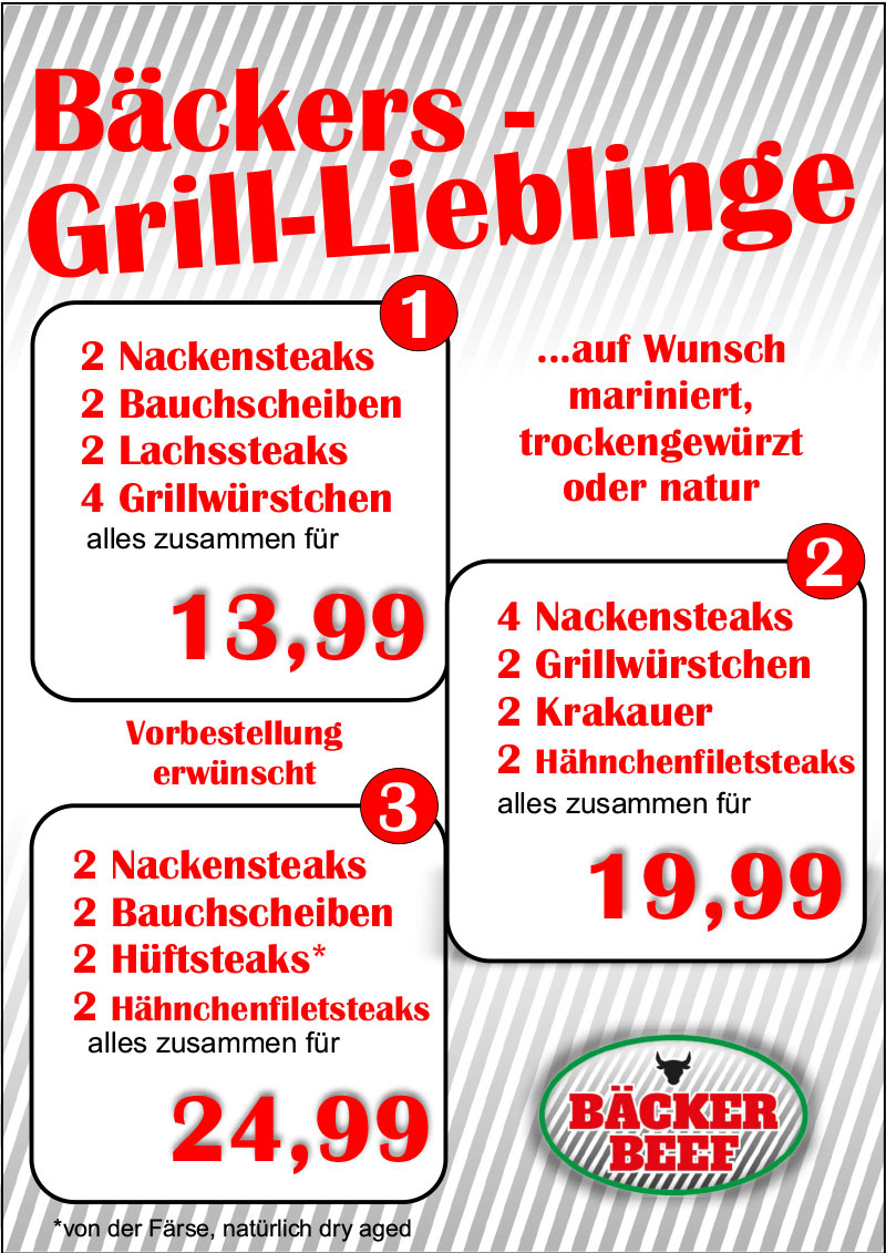 Grillpakete
